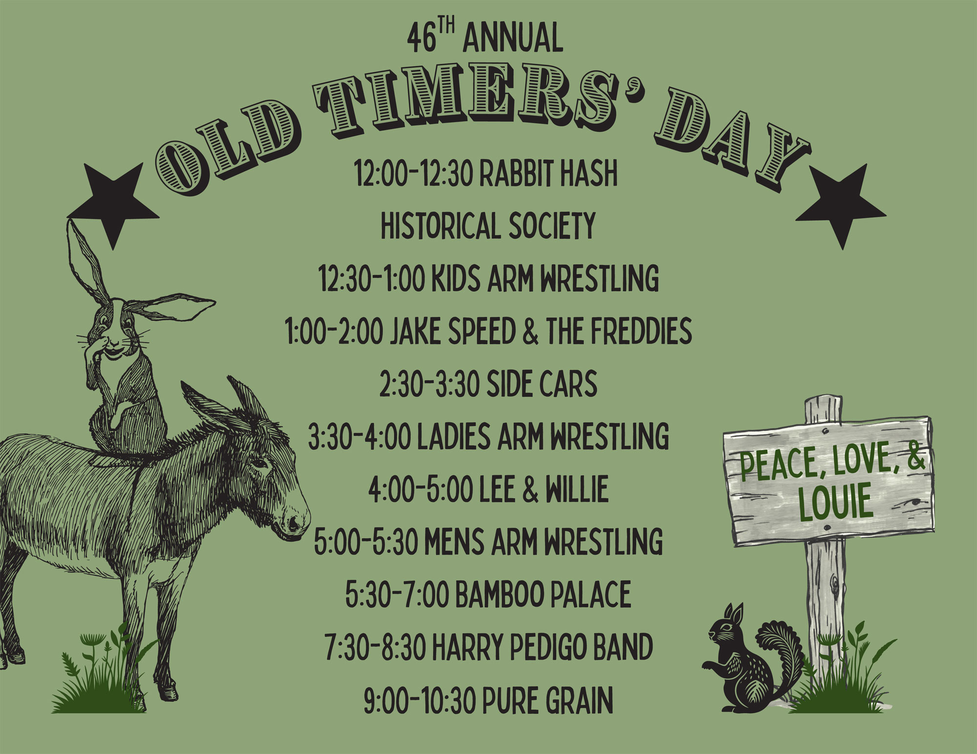 44th OTD Music Schedule Aug30